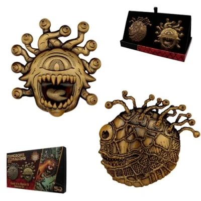 Afbeelding van FaNaTtik Dungeons &amp; Dragons Medallion Set 50th Anniversary Beholder Twin Edition Decoration
