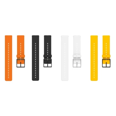 Afbeelding van Polar Ignite Siliconen Polsband Zwart Rubber