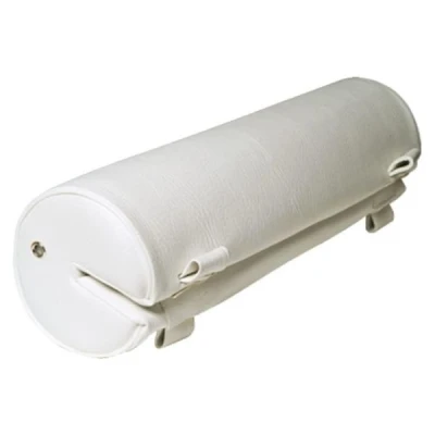 Afbeelding van Bedflex rugleuning rond wit