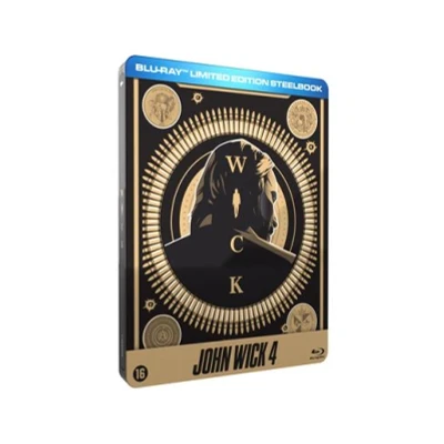 Image de Belga Films Sa (conscat) John Wick 4 (steelbook) Blu ray