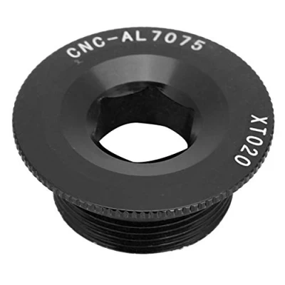 Afbeelding van Crankstel Onderdelen Bevestigingsarm CNC Schroef Crank Arm Trapas Bout voor Shimano XTR Deore (zwart)
