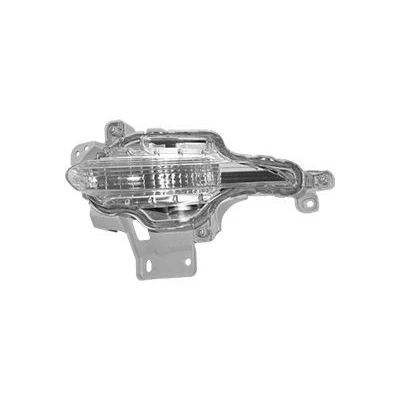 Afbeelding van VAN WEZEL 2745907 Knipperlichten Wit Links voor, Stofvanger Zonder lamphouder