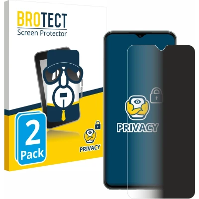 Afbeelding van BROTECT privacy screenprotector voor Samsung Galaxy M33 Folie Beschermfolie Blauwlichtfilter (2 Stuks)