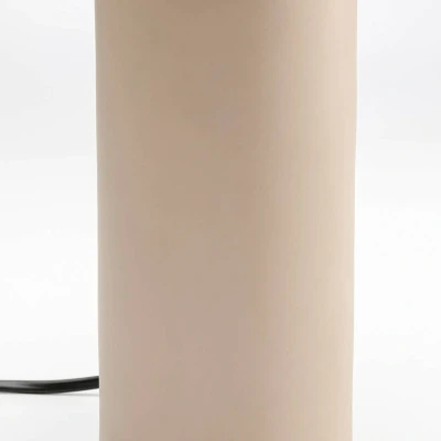 Afbeelding van KARE Maya tafellamp, beige, staal, hoogte 39 cm