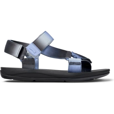 Afbeelding van Camper Match Outdoorsandalen, Heren, Maat: 41, Blau grau Leer/ synthetisch