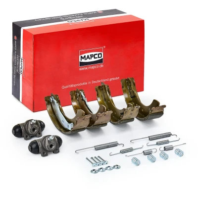 Afbeelding van MAPCO 9739 Remschoenen Achteras 203 38 Met wielremcilinder, toebehoren CITROËN: Saxo Hatchback, ZX Xsara Hatchback