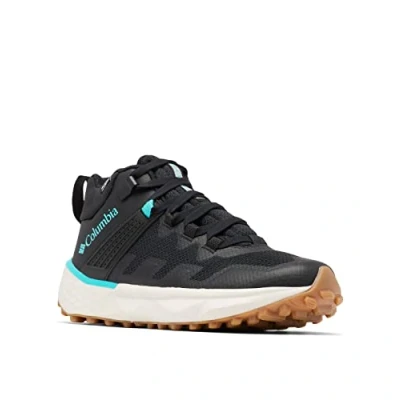 Afbeelding van Columbia Facet 75 MID Outdry Outdoorschoenen, Dames, Maat: 36, Black/bright aqua Kunststof/ textiel