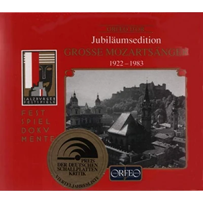 Afbeelding van Various Artists Grosse Mozartsanger 1922 1983, Jubiiläumedition (5 CD)