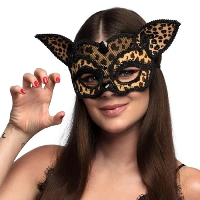 Afbeelding van Boland Oogmasker Luipaard Volwassenen