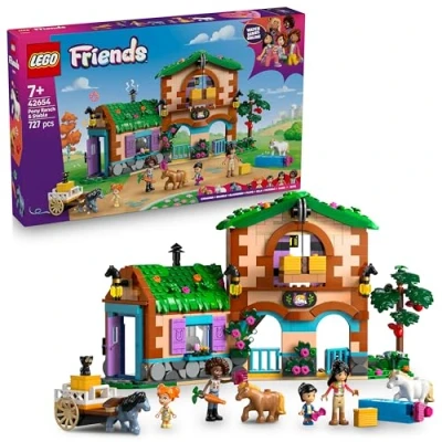 Image de LEGO® Friends 42654 Le ranch et les écuries des poneys