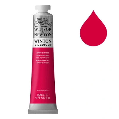 Image de Winsor &amp; Newton Winton peinture à l&#039;huile (200 ml) 502 rose permanent