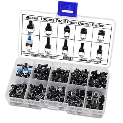 Image de Kit de 180 boutons poussoirs Aussel 10 modèles