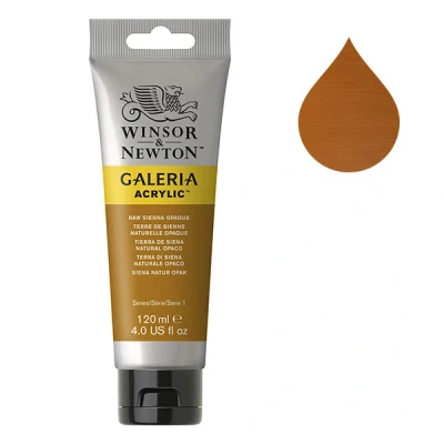 Image de Winsor &amp; Newton Galeria peinture acrylique (120 ml) 553 terre de Sienne naturelle opaque