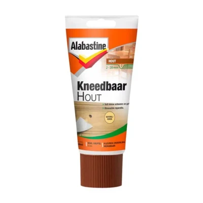 Afbeelding van Alabastine Kneedbaar Hout Naturel 200 gram Schildersbenodigdheden