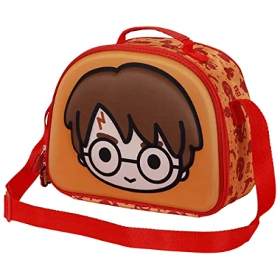 Afbeelding van Harry Potter Bobblehead 3D broodtrommel, Oranje, broodtrommel