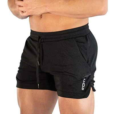 Afbeelding van Superora Ademende sportshort met zakken voor heren, grijs.