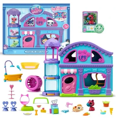 Afbeelding van Littlest Pet Shop Speelset LPS Gen 7, authentieke mysterieuze figuren, verrassingsspeelgoed om te verzamelen, meisjes, jongens, kinderen, tieners vanaf 4 jaar