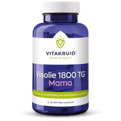 Afbeelding van Vitakruid visolie 1800tg met d3 90sft