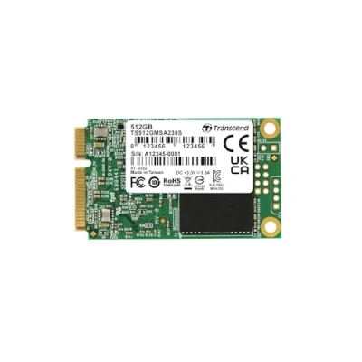 Afbeelding van Transcend MSA230S 512 GB mSATA SSD harde schijf Retail TS512GMSA230S