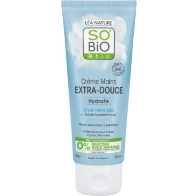 Afbeelding van So bio etic Handcreme aloe vera 75 Milliliter
