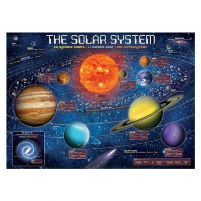 Image de Puzzle Eurographics Le système solaire illustré, 500 pièces XXL