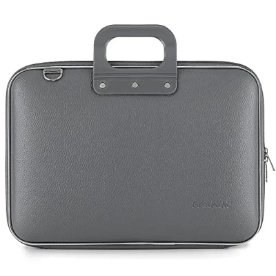 Afbeelding van Bombata CLASSIC 15 inch Laptoptas Houtskool grijs