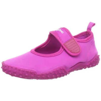 Afbeelding van Playshoes waterschoentjes open fuchsia