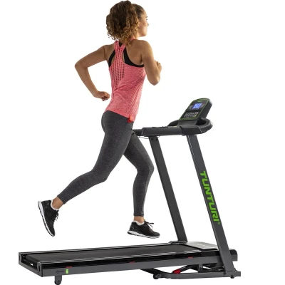 Afbeelding van Tunturi Cardio Fit T40 Loopband Inklapbaar Hardloopband Met Bluetooth 41 trainingsprogramma&#039;s elektronische hellingshoek 1.0 tot 16 km/u