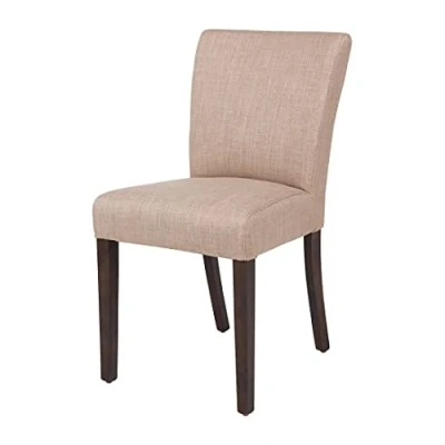 Afbeelding van Bolero eigentijdse eetkamerstoel natuurlijk beige (2 stuks)