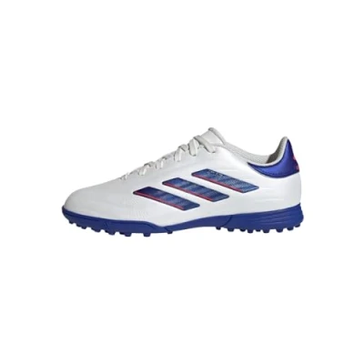 Afbeelding van adidas Performance COPA PURE 2 League TF Voetbalschoenen voor kunstgras, Heren, Maat: 40, Footwear white/lucid blue/solar red Leer/ synthetisch