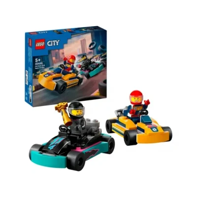 Afbeelding van LEGO 60400 City Karts en racers Speelgoed Auto Set