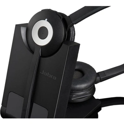 Afbeelding van Jabra PRO 920 Duo On Ear headset Telefoon DECT Zwart Noise Cancelling