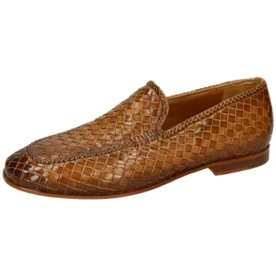 Afbeelding van Melvin &amp; Hamilton Clive 22 Instappers, Heren, Maat: 44, Rich tan/orange Leer