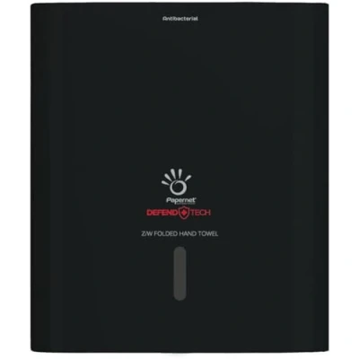 Afbeelding van Papernet Defend Tech Handdoekdispenser, Zwart Handdoekdispenser