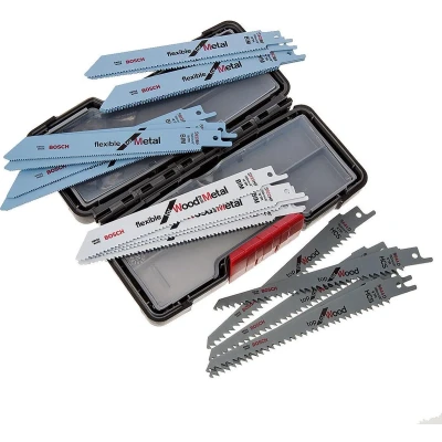 Afbeelding van Bosch Accessories 2607010902 Reciprozaagbladenset Wood and Metal, 20 delig 1 set(s)