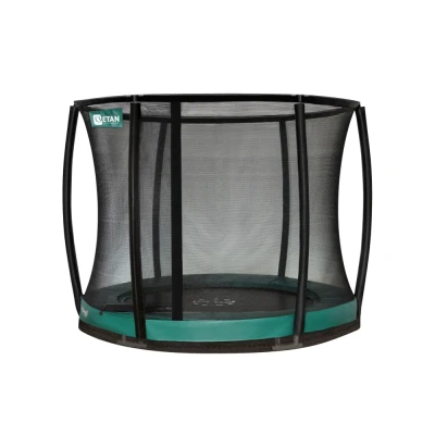 Afbeelding van Inground trampoline met net 305 cm groen Etan Premium