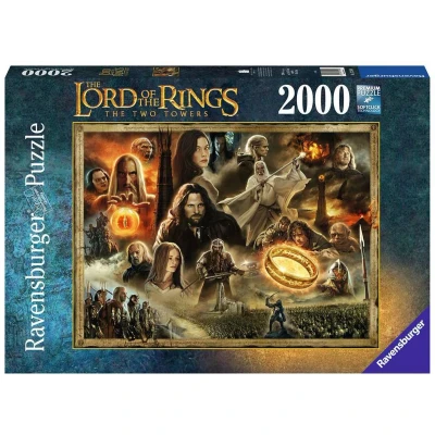 Afbeelding van Ravensburger puzzel The Lord of Rings: Two Towers Legpuzzel 2000 stukjes