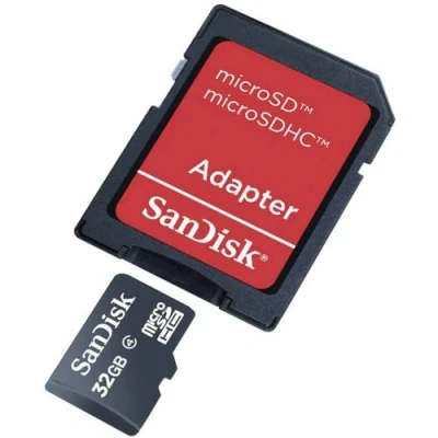 Afbeelding van Sandisk MicroSD kaart 32 GB + fotoadapter