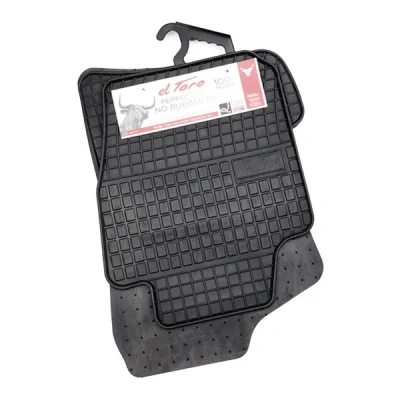 Afbeelding van FROGUM 0404 Vloermatset Rubber voor en achter 4 Zwart Op maat gemaakt VOLKSWAGEN: Polo V Hatchback, SKODA: Fabia III Estate, SEAT: Ibiza