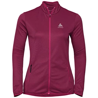 Afbeelding van Odlo Midlayer Volledige Rits ROOD Maat M