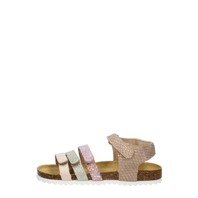 Afbeelding van Develab Sandalen voor kinderen, Maat: 29, Beige Veloursleer