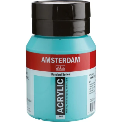 Afbeelding van Amsterdam Standard Acrylverf 500ml 661 Turkooisgroen
