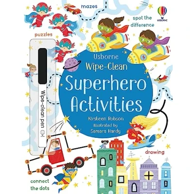 Afbeelding van Wipe Clean Activities Superhero