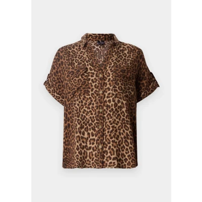 Afbeelding van Vero Moda Vmbumpy Shirt Overhemdblouse, Dames, Maat: Medium, Brown