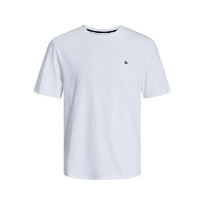 Afbeelding van JACK &amp; JONES Jjepaulos T shirt Ss Crew Neck Noos Herenjas, Wit, L