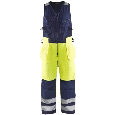 Afbeelding van Blaklader Amerikaanse overall High Vis 8504 1977 Geel/Marineblauw C48