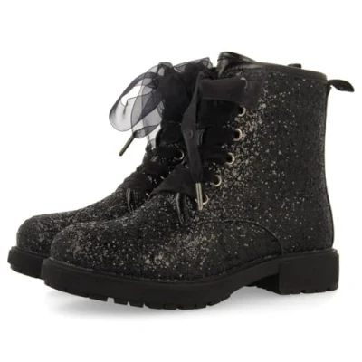 Afbeelding van Gioseppo Surany Veterboots voor kinderen, Maat: 31, Black Kunststof