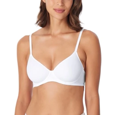 Image de Schiesser Femme Air Bra Concept Soutien gorge à coque avec bonnet espaceur, Blanc 181128, 80 / D