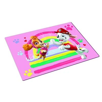Afbeelding van P:os 29445 Paw Patrol placemat met populair motief, voor meisjes, van BPA vrij kunststof, ca. 42 x 29 cm, veelkleurig