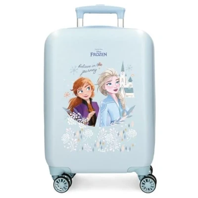 Afbeelding van Disney Frozen meisjes kinderkoffer Believe trolley 50cm twister